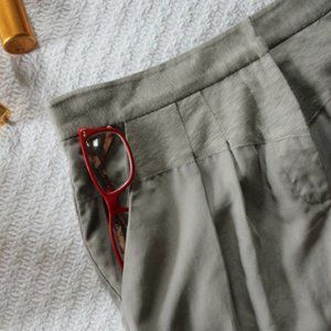 UNDER.LIGNE high waisted pleated black shorts, S